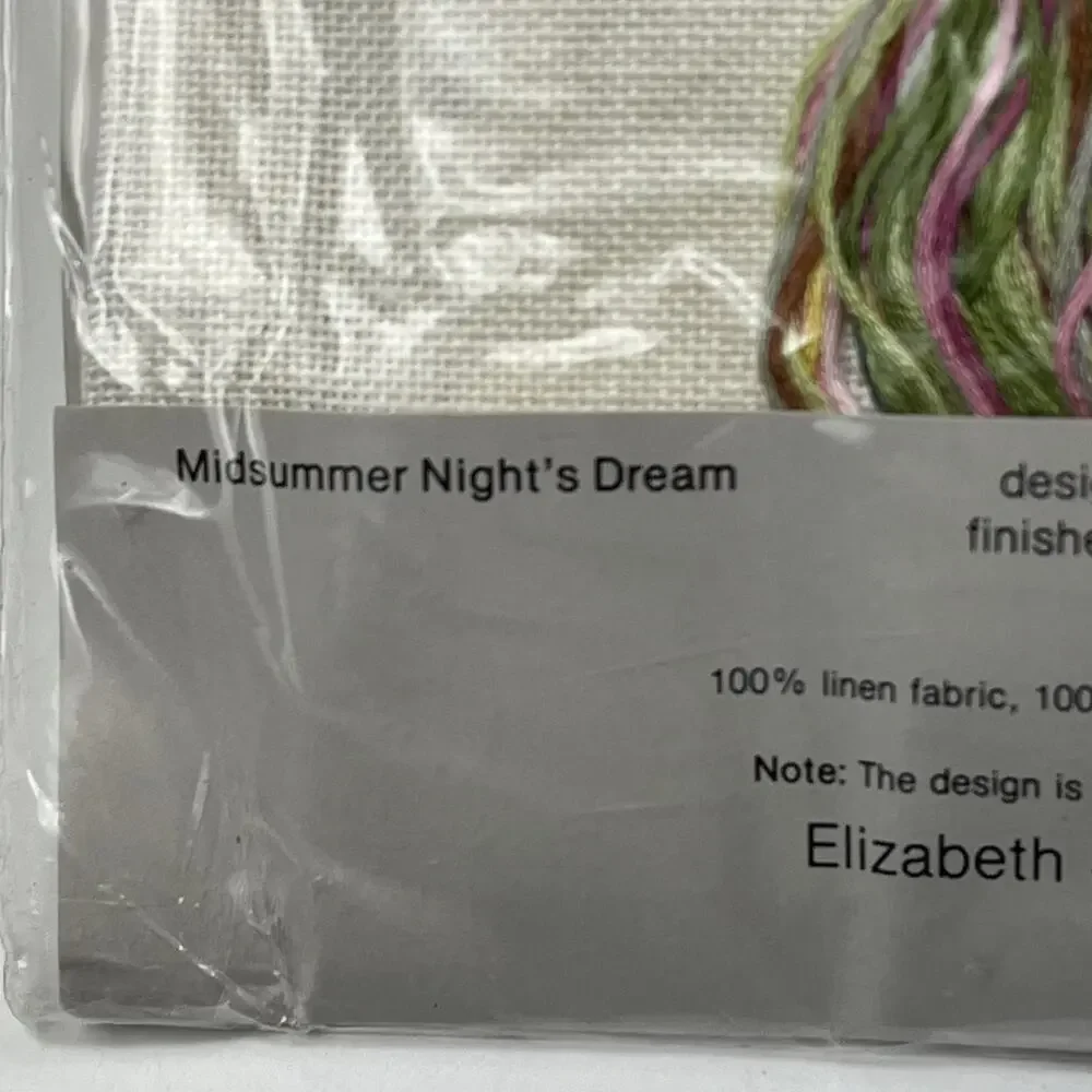 Elizabeth Stuart Designs Cross Stitch Kit Midsummer Night's Dream Shakespeare
